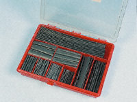 Kits de gaines thermorétractables noires et noires/rouges